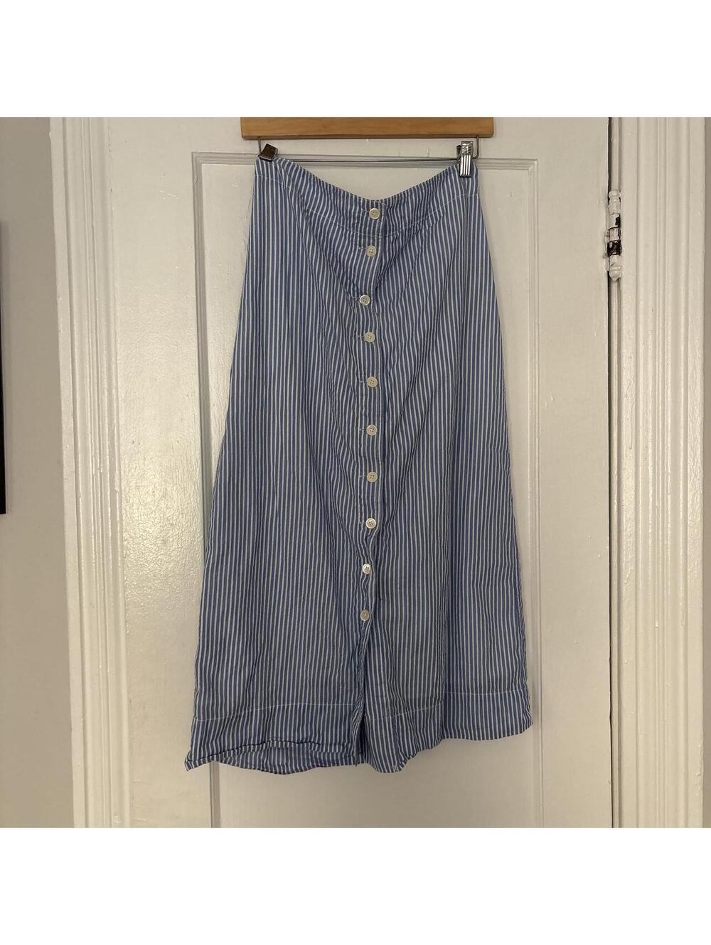 Alex Mill Women's Blue and Multi Skirt